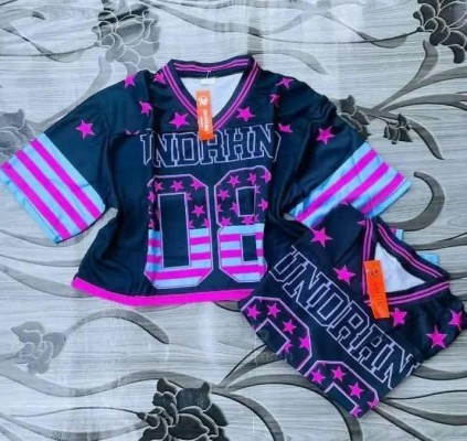 Ladies jersey crop top